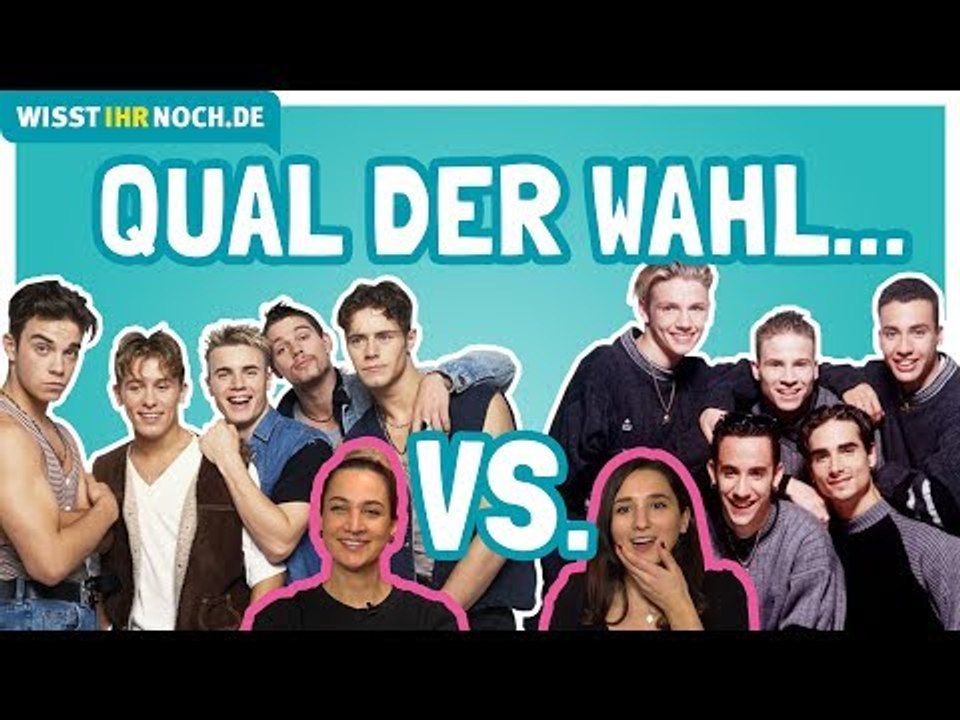 „Backstreet Boys“ vs. „CITA“ vs. „Take That“ – 90er-Frauen haben die Qual der Wahl!