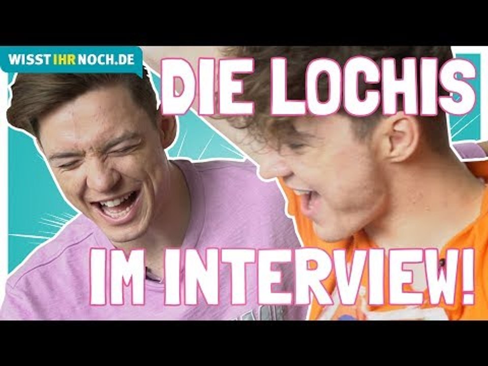 Die Lochis über ihre Kindheit: Die YouTube-Stars im Interview mit Wisst ihr noch!