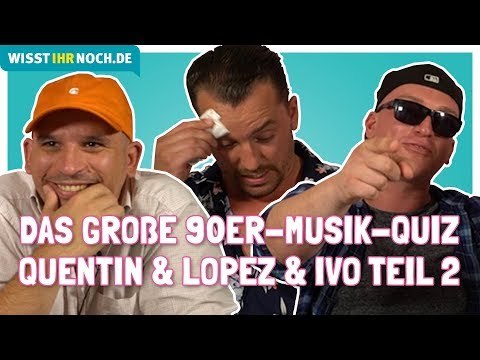 Er macht sie fertig! Das große 90er-Song-Quiz - Quentin, Lopez & Ivo Teil 2/4
