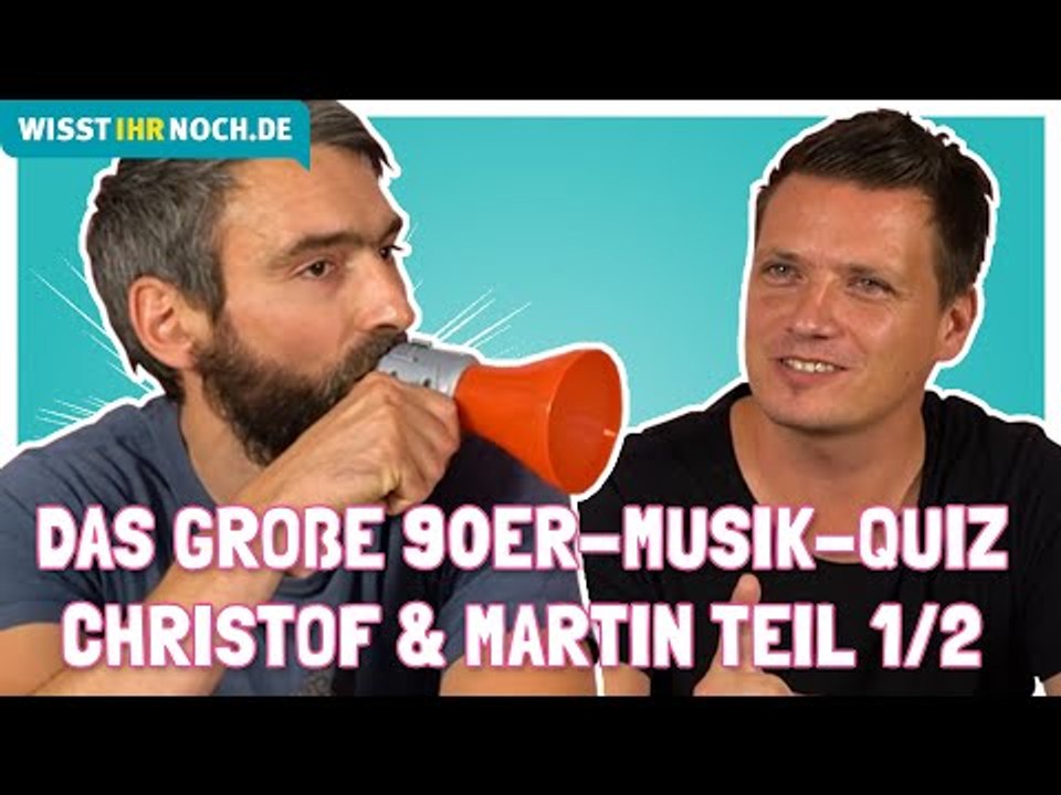 Das große 90er-Musik-Quiz - Christof & Martin Teil 1/2