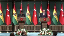 Cumhurbaşkanı Erdoğan: 'Bolivya'nın Filistin davasına verdiği desteğe teşekkür ediyorum' - ANKARA
