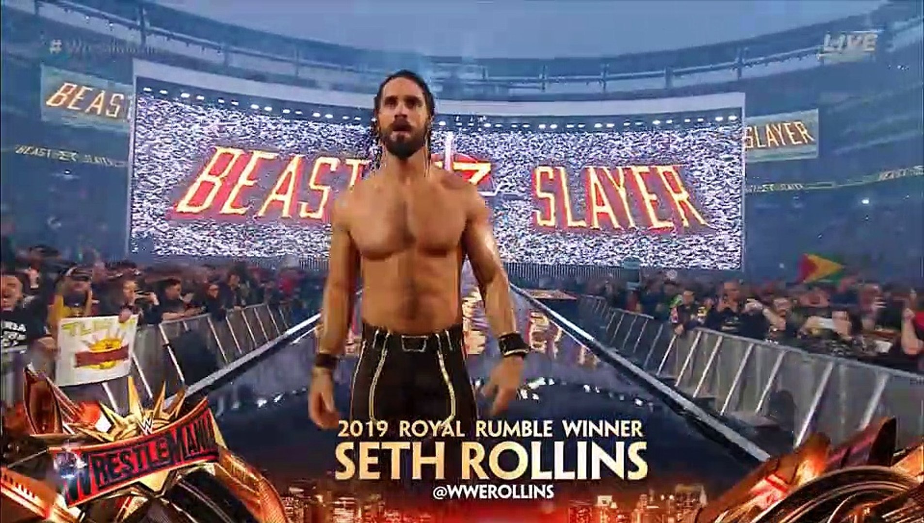 seth rollins wrestlemania 35
