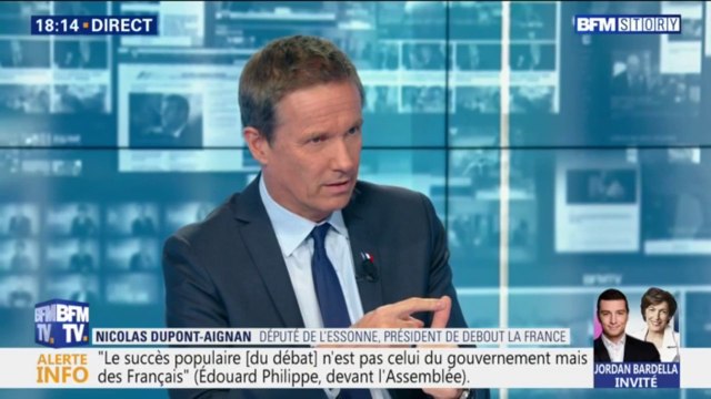 Nicolas Dupont-Aignan: Si les Anglais ont choisi leur destin, il faut tout faire pour avoir un bon accord avec eux