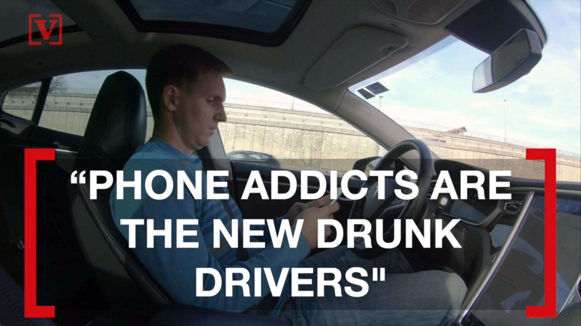 Phone Addicts Have Become The New Drunk Drivers: Study
