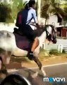 Krishna Trishur | 10वीं की परीक्षा देने छात्रा घोड़े पर पहुंची | Anand Mahindra Caught Viral Girl