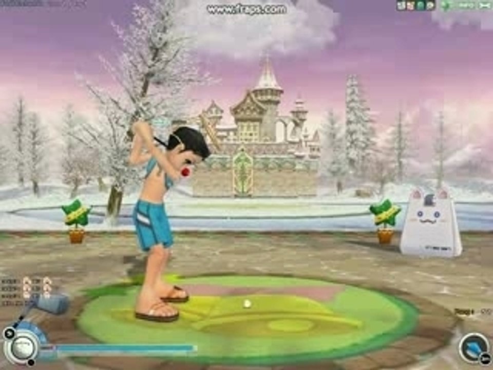 pangya forêt enchantée trou 2 HIO