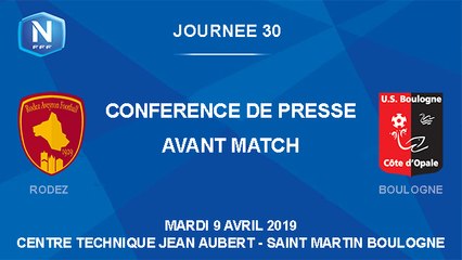 [NATIONAL] J30 Conférence de presse avant match Rodez - USBCO
