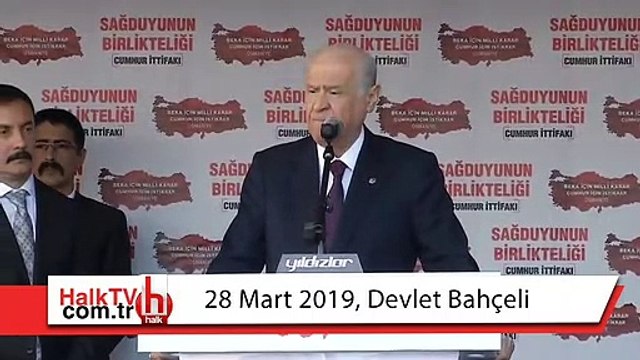 28 Mart'ta 'erken seçime gerek yoktur' diyen Bahçeli, seçimlerin yenilenmesini istedi