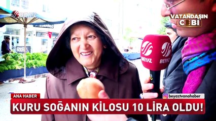 Kuru soğanın kilosu 10 lira oldu