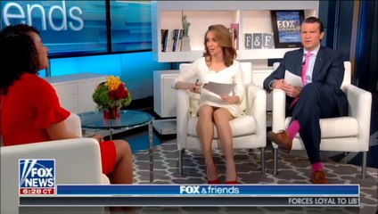 Jedediah Bila hot legs cross. (Fox & Friends) April 07 2019 @JedediahBila #FoxNews #News #JedediahBila