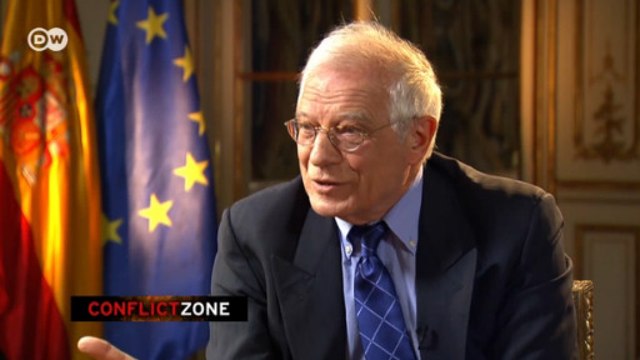 Жесткое интервью: министр иностранных дел Испании Жозеп Боррель в Conflict Zone на русском