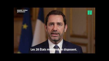 Castaner s&#39;explique sur les ONG:" Nos vrais ennemis se sont les passeurs."