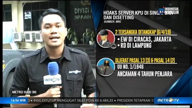Jejak Digital 'Suara' dalam Hoaks Server KPU Terlacak