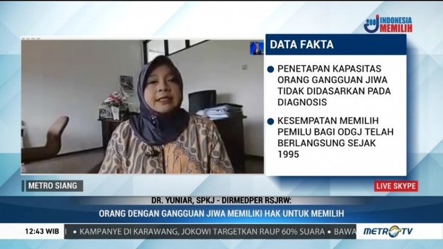 Penyandang Gangguan Jiwa Punya Hak <i>Nyoblos</i> di Pemilu 2019