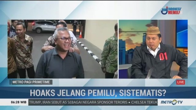 Hoaks Jelang Pemilu, Sistematis?