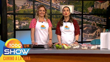 ¿Con ganas de una botana? Anímate y prepara estos 'Tacos de jícama con surimi'.