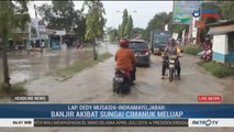 Empat Kecamatan di Indramayu Terendam Luapan Sungai Cimanuk