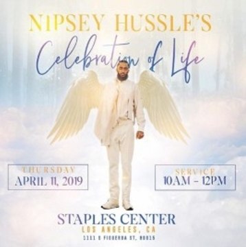 Nipsey Hussle's Memorial Will Be Open to Fans