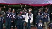 Rob Gronkowski, Patriots Throw Ceremonial Pitch At Red Sox Home Opener