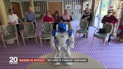 Ehpad : des robots tiennent compagnie aux résidents