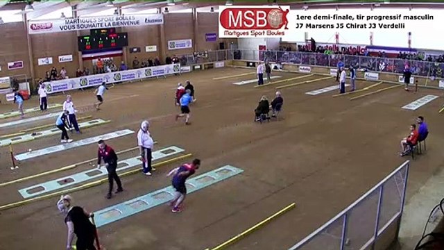Première demi-finale, tir progressif masculin, France Tirs, Martigues 2019