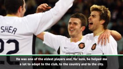 Solskjaer was a great teammate - Pique