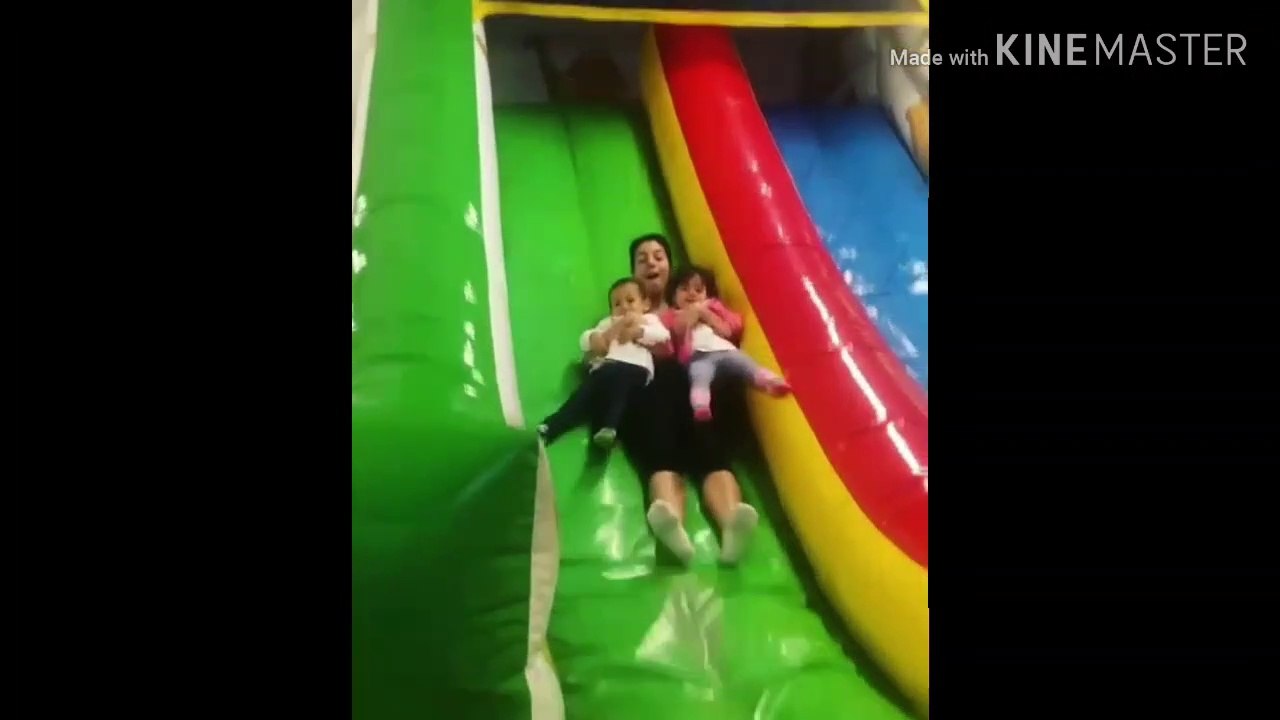 Mira como se divierten  los hijos de Cristiano Ronaldo  con Georgina Rodríguez