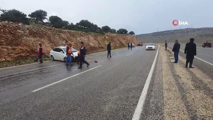 Takla Atan Otomobilden Sağ Çıktı