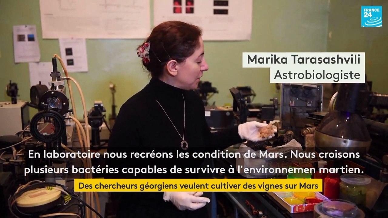 Bientôt du vin sur la planète Mars