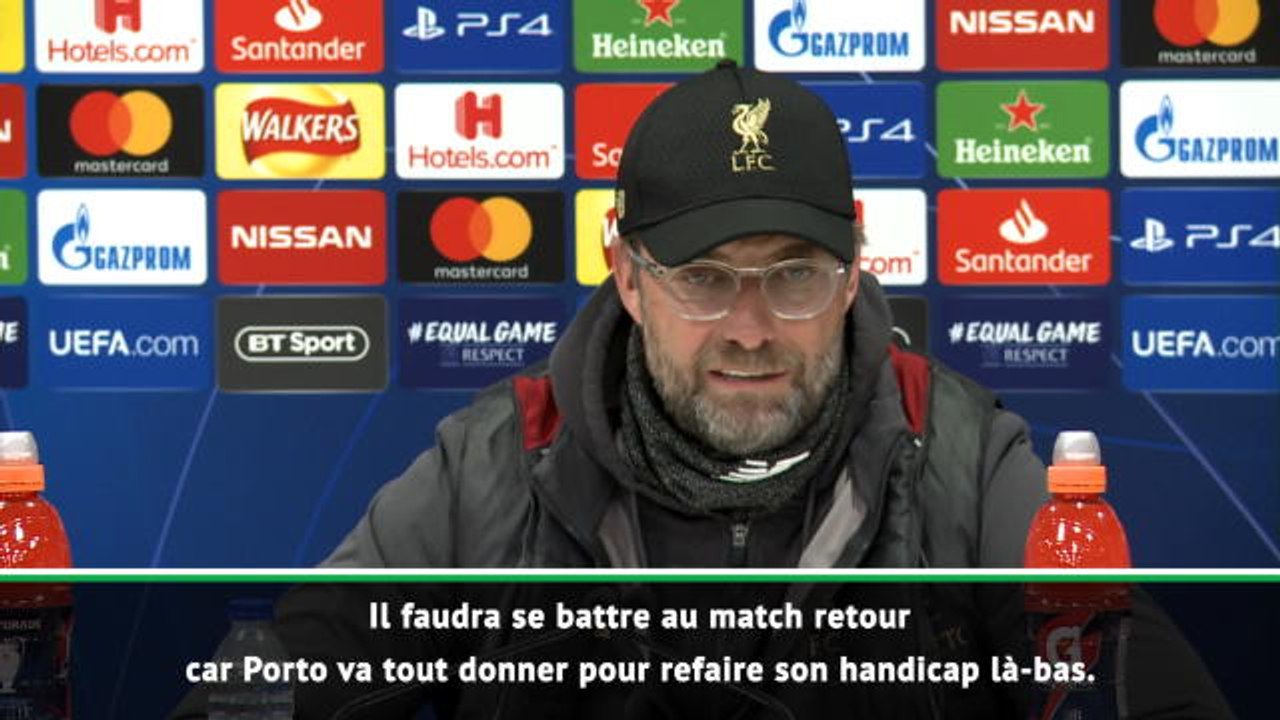 Quarts - Klopp : ''Ça reste ouvert !''
