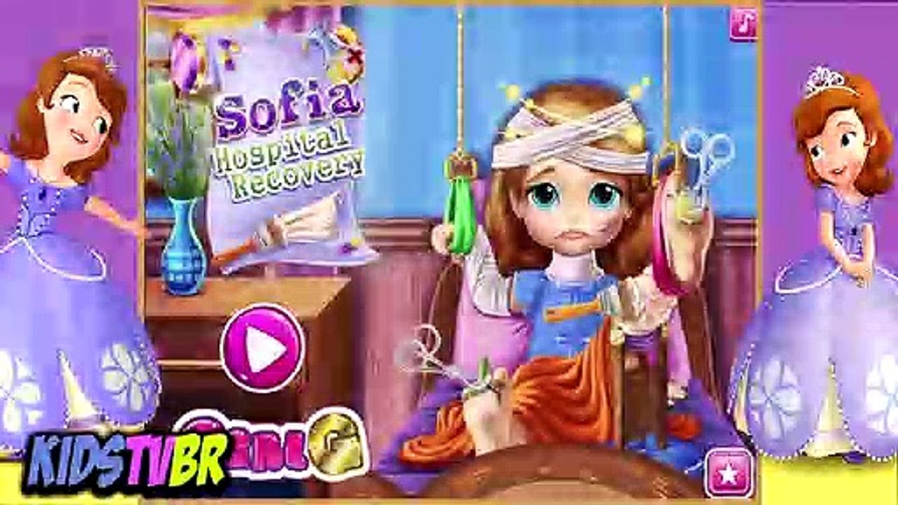 DISNEY PRINCESINHA SOFIA THE FIRST  SOFIA HOSPITAL RECOVERY  GAME EPISÓDIO COMPLETO  KIDS TV BR