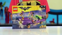 UNBOXING LEGO Batman Batmobile and Joker Lowrider | Kids SHOW