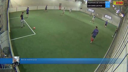 But de maxime (2-2) - POMPIERS DE CHAUVIGNY  Vs LES GARS LACTICS - 09/04/19 20:00 - LIGUE 2