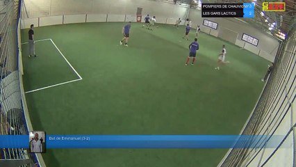 But de Emmanuel (3-2) - POMPIERS DE CHAUVIGNY  Vs LES GARS LACTICS - 09/04/19 20:00 - LIGUE 2