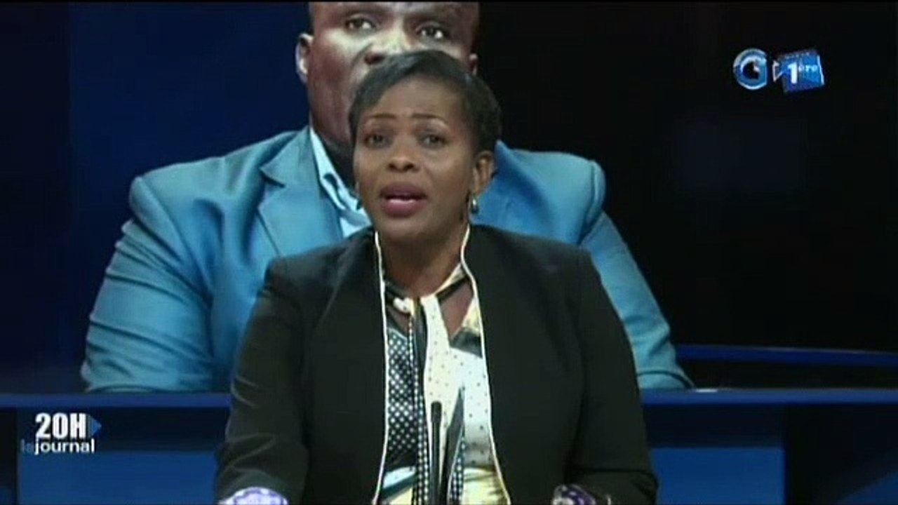 RTG - Le plateau du JT reçoit Monsieur Frederic Mamabenga Ylagou président FRAPES