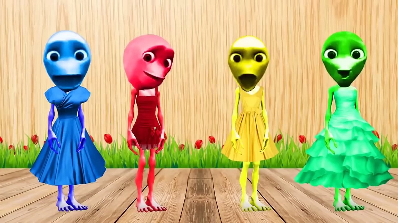 learn color with Dame Tu Cosita part 90 كرتون بالعربى جاد وعصومي براعم الجنة جاد وإياد طيور الجنة