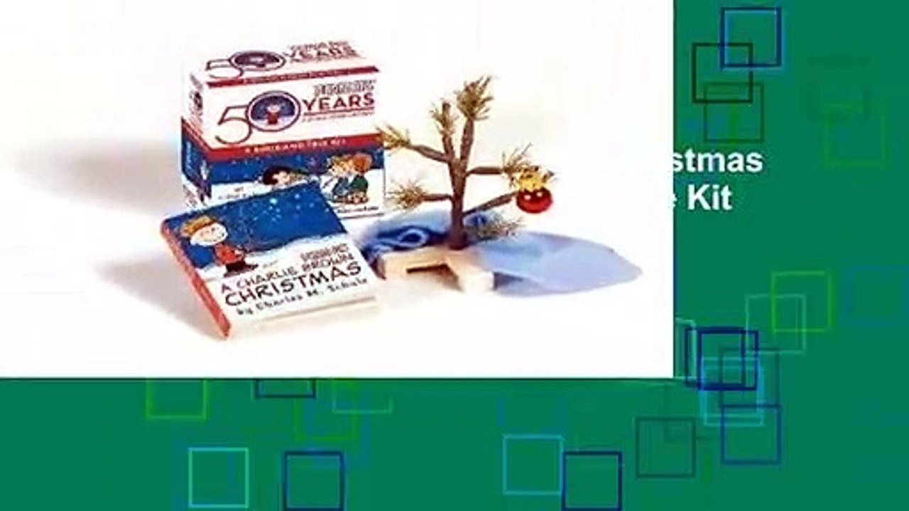 [BEST SELLING]  A Charlie Brown Christmas Kit: Book and Tree Kit: A Book-and-tree Kit (Peanuts
