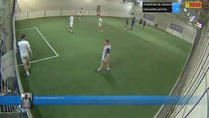 But de Emmanuel (7-5) - POMPIERS DE CHAUVIGNY  Vs LES GARS LACTICS - 09/04/19 20:00 - LIGUE 2