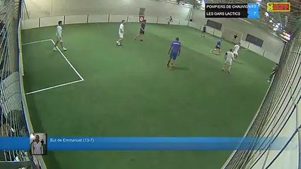 But de Emmanuel (13-7) - POMPIERS DE CHAUVIGNY  Vs LES GARS LACTICS - 09/04/19 20:00 - LIGUE 2