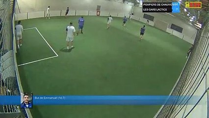 But de Emmanuel (14-7) - POMPIERS DE CHAUVIGNY  Vs LES GARS LACTICS - 09/04/19 20:00 - LIGUE 2