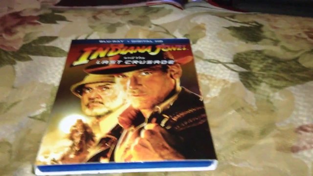 Indiana Jones & the Last Crusade Blu-Ray/Digital HD Unboxing