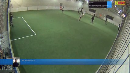 But de Tarik (1-7) - CACC Vs FITZROY FOOTBALL CLUB  - 09/04/19 21:00 - LIGUE 4  - Poitiers Game Parc