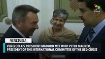 Nicolas Maduro Meets With Red Cross President