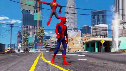 SPIDER-MAN VS SPIDERMAN PHOENIX SUIT - EPIC BATTLE