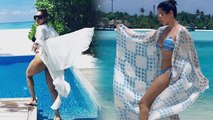 Malaika Arora's bikini pose copied by Sophie Choudry; Here's the proof | FilmiBeat
