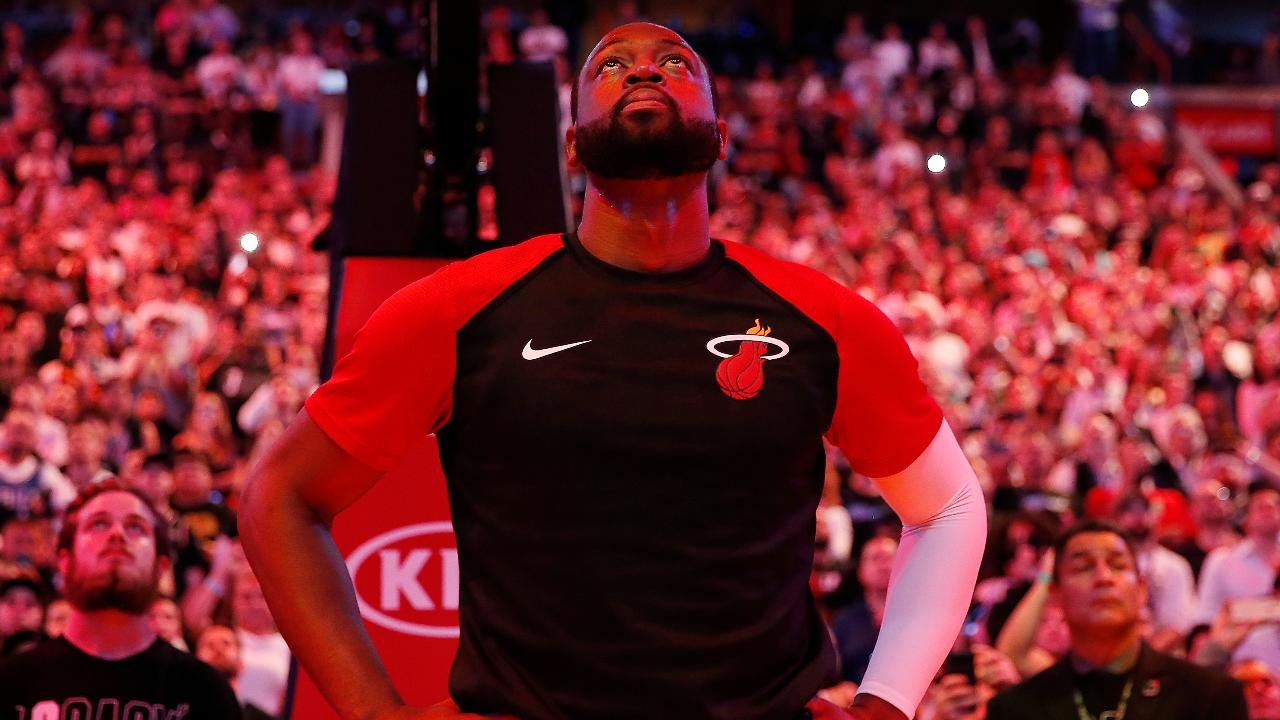 Dwyane Wade Plays Final Home Game for Miami Heat