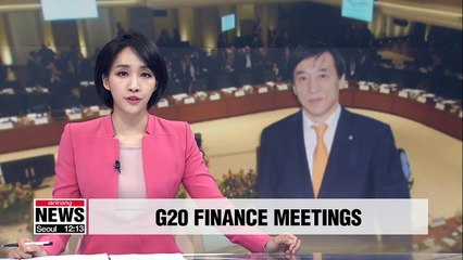 BOK head to attend G20 meetings of finance ministers & central bank governors in Washington