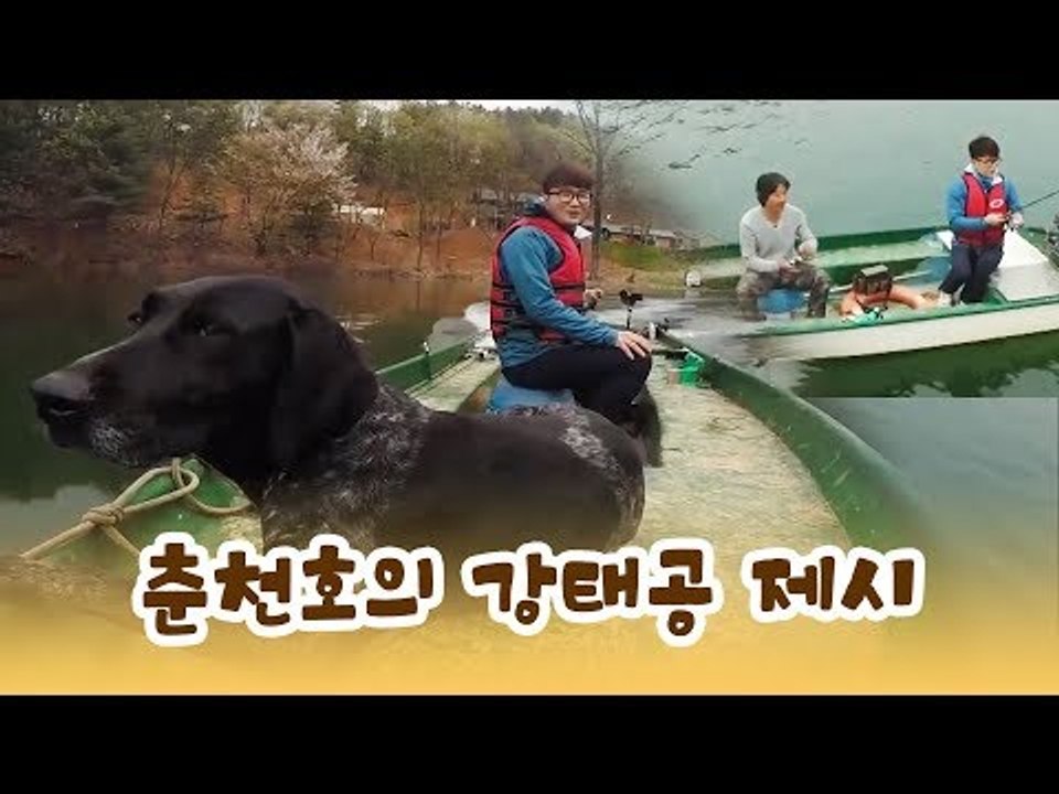 춘천호의 강태공(?) 제시와 함께하는 낚시 [윤형빈의 팔도견문록] 1회