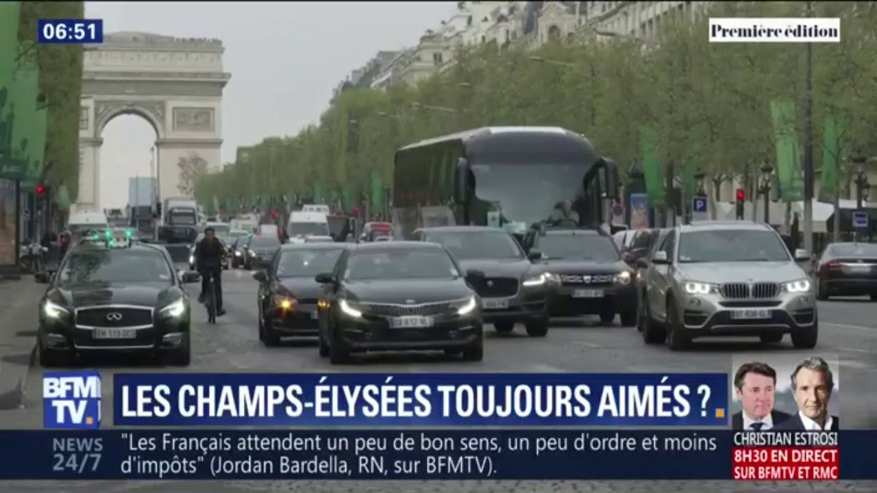 Les Champs-Élysées, plus belle avenue au monde? Pas vraiment pour les Parisiens