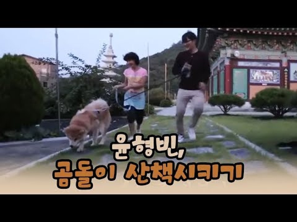 윤형빈, 곰돌이 산책시키기 도전! [윤형빈의 팔도견문록 시즌2] 5회